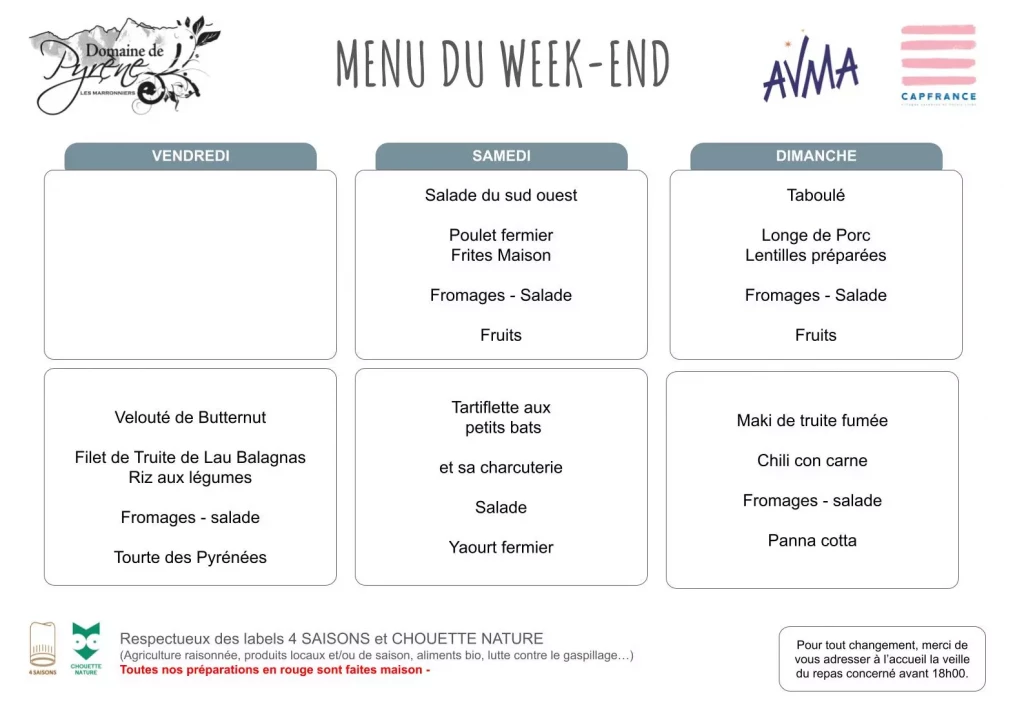 Menu WE 27 au 29_03